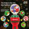 Christmas Cartoon Projection Flashlight  Creative Children Flashlight Toy Projector Baby Toys Bedtime Story Book Toy for Kids
