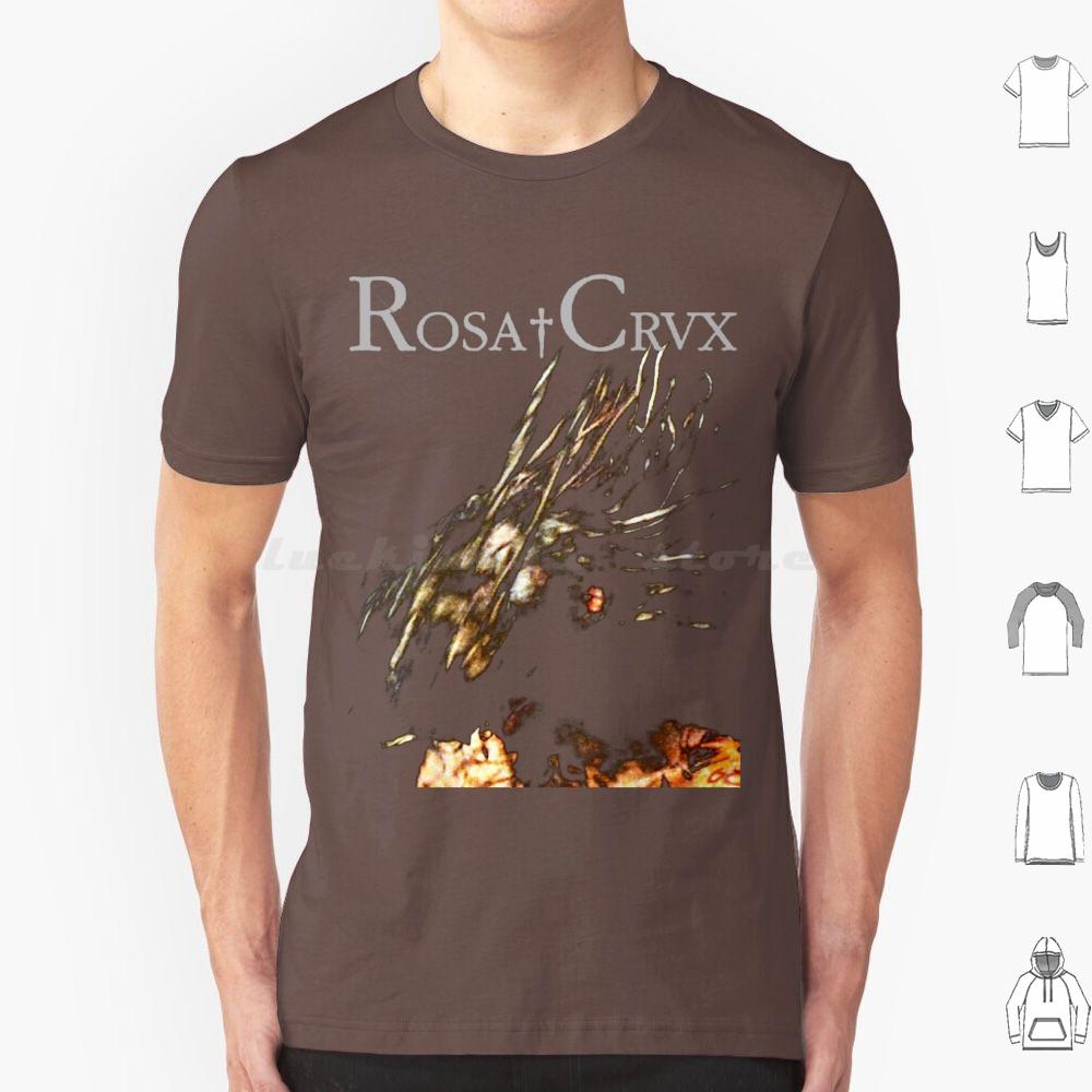 Rosa Darkwave T Shirt 6xl Cotton Cool Tee Rosa Sopor Christian Death Crvx The Sisters Of Mercy Goth Gothic Post Punk Siouxsie