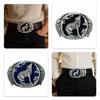 Punk Belt Buckle Replacement Unique Belt Buckle Metal Photo Props Delicate Punk Buckle Gift for Boyfriend