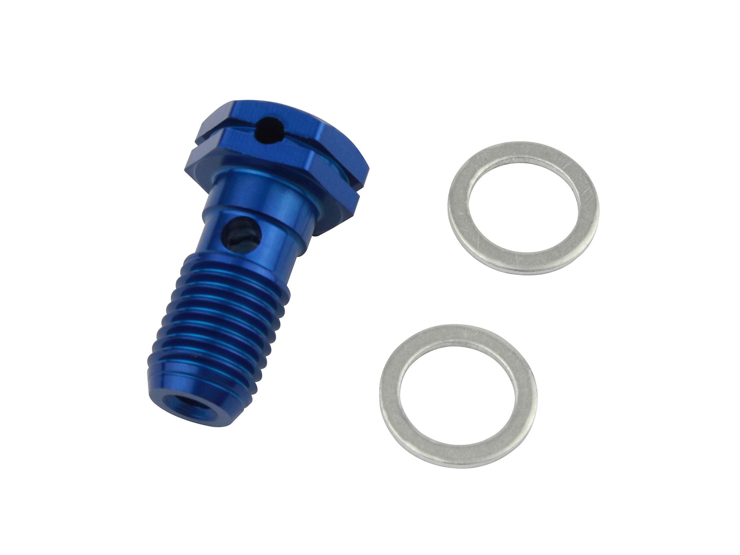 

POSH 550017 Earls Banjo Bolt Blue 1.25S Motorcycle Supplies синий