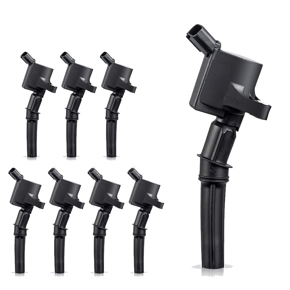 8-Piece Coil-on-Plug Ignition Coil Pack for Ford/Lincoln/Mercury 4.6L/5.4L V8 Engine (DG508)