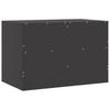 TV Cabinets 2 pcs Black 67 x 39 x 44 cm Steel