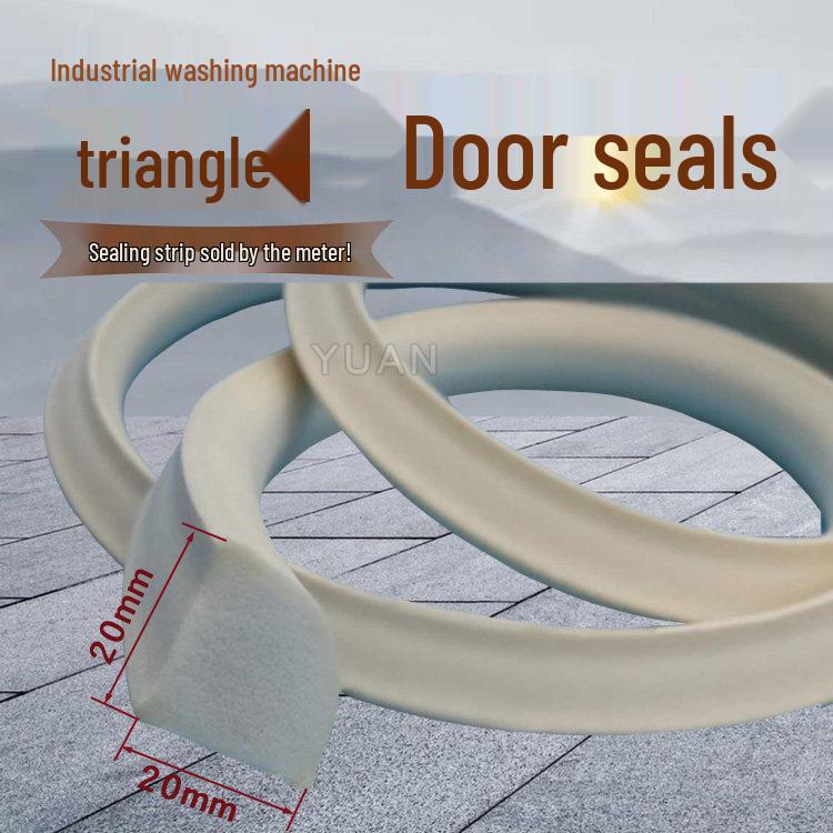 Industrial Automatic Washer-Extractor Silicone Door Seal Ring & Foam Strip