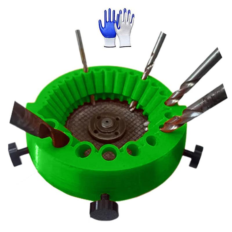 מחדד משחיז מקדחים רב תכליתי כלי שחיזה ליטוש 125 מ"מ חלקי כלי עבודה מופעלים למקדחים 2-13 מ"מ