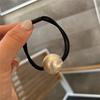 1PC Champagne Large Ball Service Rope Versatile Elastic Rubber Band Net Red Hair Circle Girl's Ball Head Rope Elastic Hair Bands