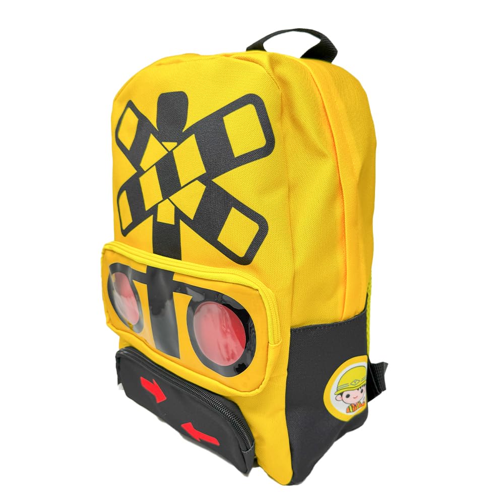 

[Character] Railroad Crossing Backpack with Clang Sound, Fumikirst, Kids, Outdoor, Picnic, Boys, Toddlers, Train, Shinkansen