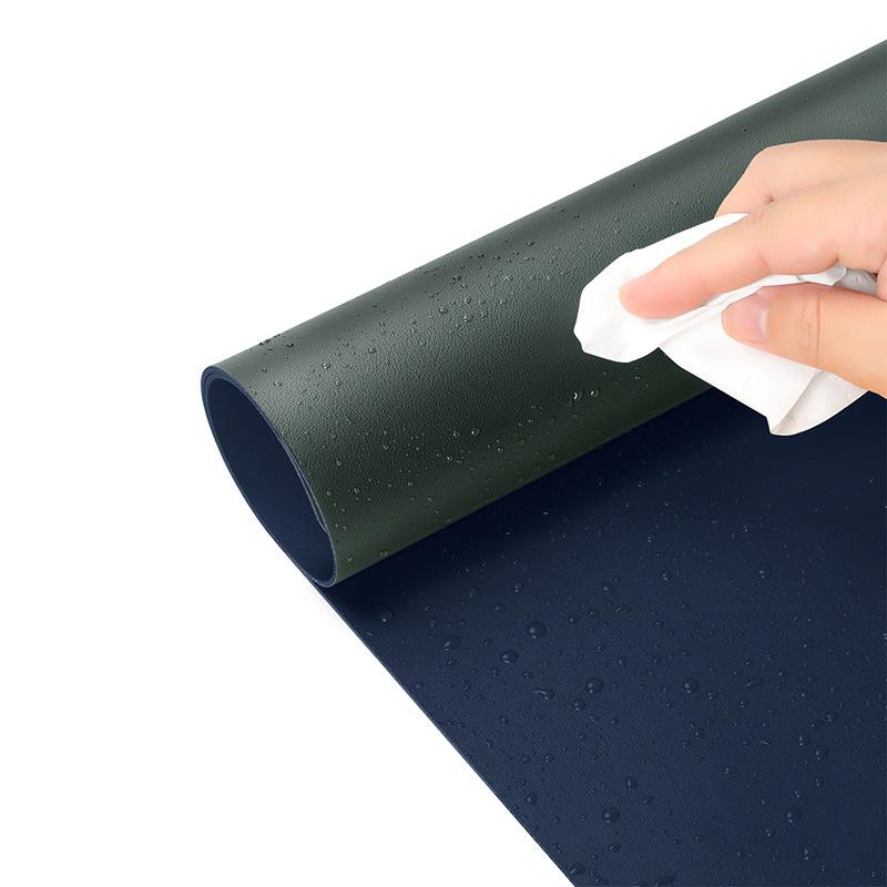 70x35cm Large Size Office Home Desk Protector Mat Royal Blue Mouse Pad PU Leather Suede Waterproof Keyboard Pad Gaming Mousepad