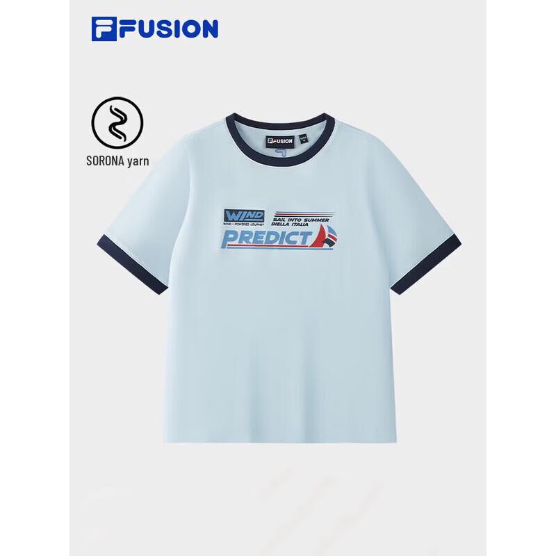 FILA FUSION Women s Colorblock Knit T-Shirt M