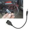 Jack 3.5 AUX Audio Plug To USB 2.0 Converter Aux Cable Cord For Car MP3 Speaker U Disk USB Flash Drive Converter Adapter