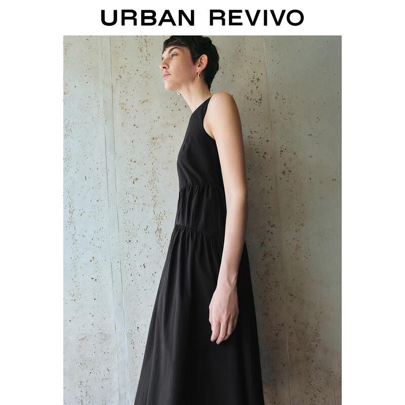 

UR 2025 Spring Women s Elegant Sleeveless A-line Dress XS