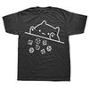 Nieuwigheid Kerker Dragon T Shirts Grafische Streetwear Korte Mouw Heb Een Plan D20 Dobbelstenen Rollenspel Dnd T-Shirt Mannen