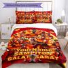 Galatasaray 77 Customize your name Bedding Set Breathable Duvet Cover with Pillowcases Home Decoration Birthday Gift