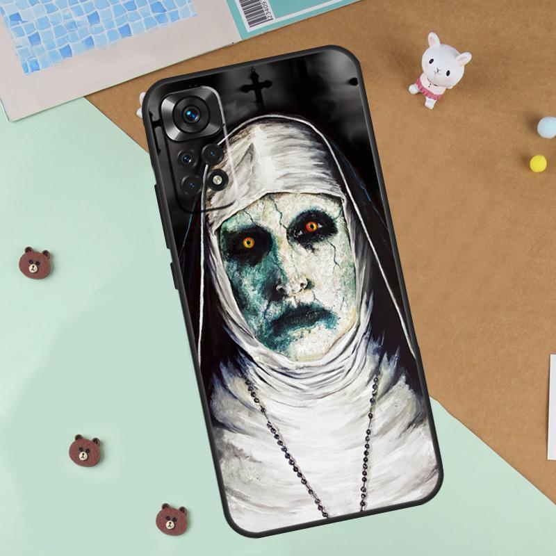 The Nun Valak Horror Case For Xiaomi Redmi Note 14 13 12 9 10 11 Pro 10S 11S 12S Cover For Redmi 13C 10C 12C 14C