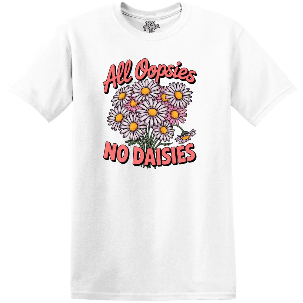 Смешная футболка «Все оплошности, никаких маргариток» XL