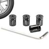 Anti-Theft Tire Valve Caps | 4 Pcs Universal Wheel Valve Stem Cover,Tire Valve Cover
