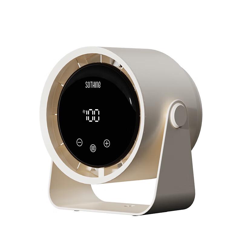 SOTHING Portable Air Circulator Fan with Oil Smoke Filter