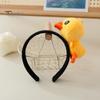 Cartoon Little Yellow Duck Hair Hoop Funny Animal Decor Kids Headband Girl Clip Children Gift