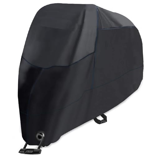 

Чехол для мотоцикла, водонепроницаемый, большой, 210D, толстый [2024 улучшенная новейшая модель XXL]: 245125105] Жаростойкая, толстая, супер водоотталкивающая краска о