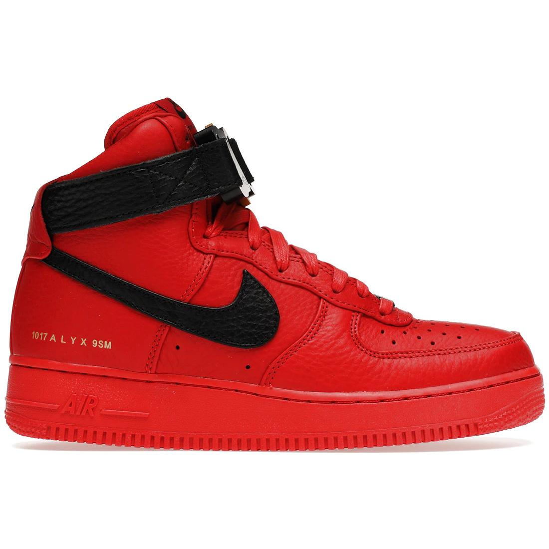 

Кроссовки Nike Air Force 1 High 1017 ALYX 9SM Красный Черный(CQ4018-601) 37.5