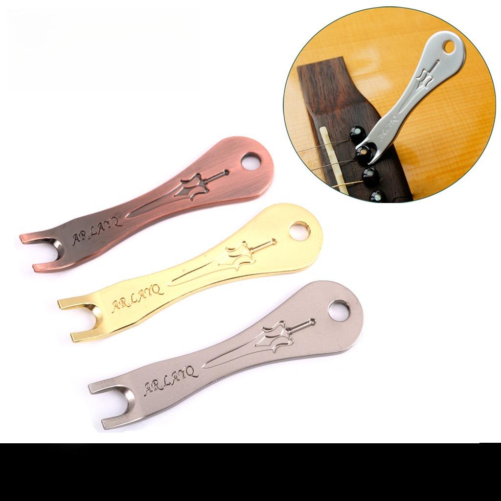 String Setter for Acoustic Guitar Tuning Pegs Stainless Steel Alloy String Setter String Remover
