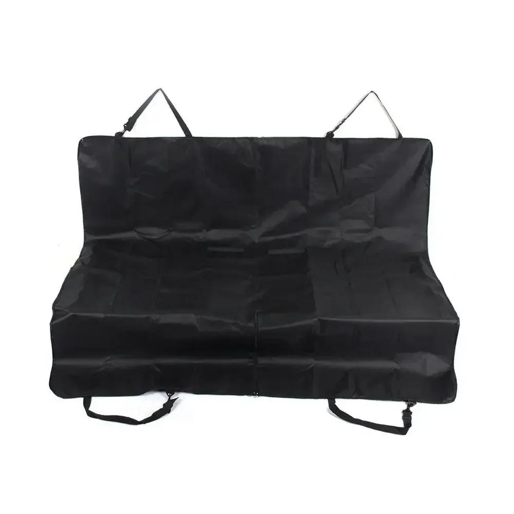 

Car Rear Back Seat Protector Dog Safety Harness Dog Car Seat Cover Waterproof Pet Travel Dog Carrier Hammock 130x144cm чорний