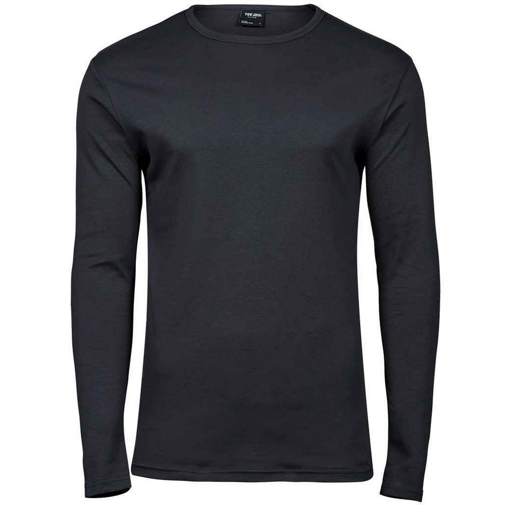 Tee Jays Mens Interlocking Long-Sleeved T-Shirt