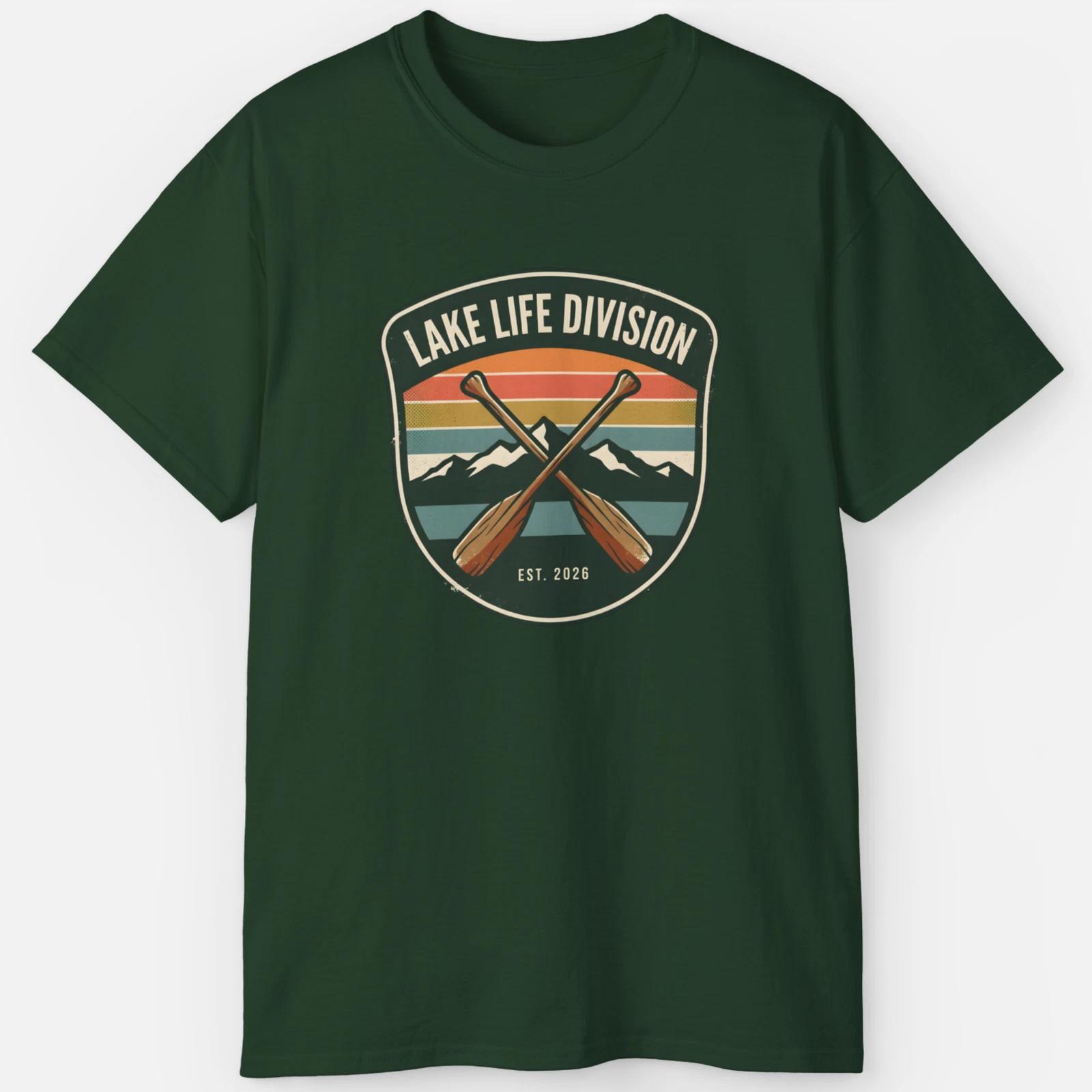 Lake Life Division Shirt – Vintage Canoe Camping Tee M