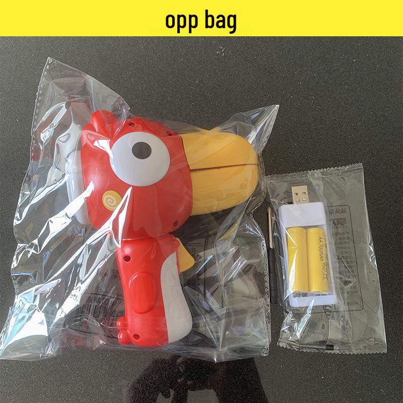Cartoon Toucan Voice Changer: Children's Microphone & Amplifier Toy with Recording Feature