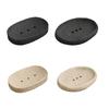Porte-savon texturé grès avec égouttoir pour un drainage rapide Garde le savon sec Porte-savon Porte-savon créatif
