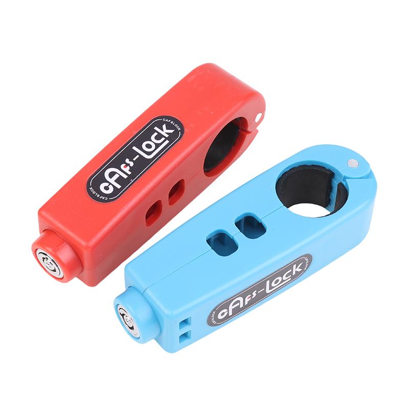 Mini Electric Vehicle Bike Anti-Theft Lock Set For Bike Handlebar Lock Brake Lock Motorcycle Lock Horn Throttle Lock