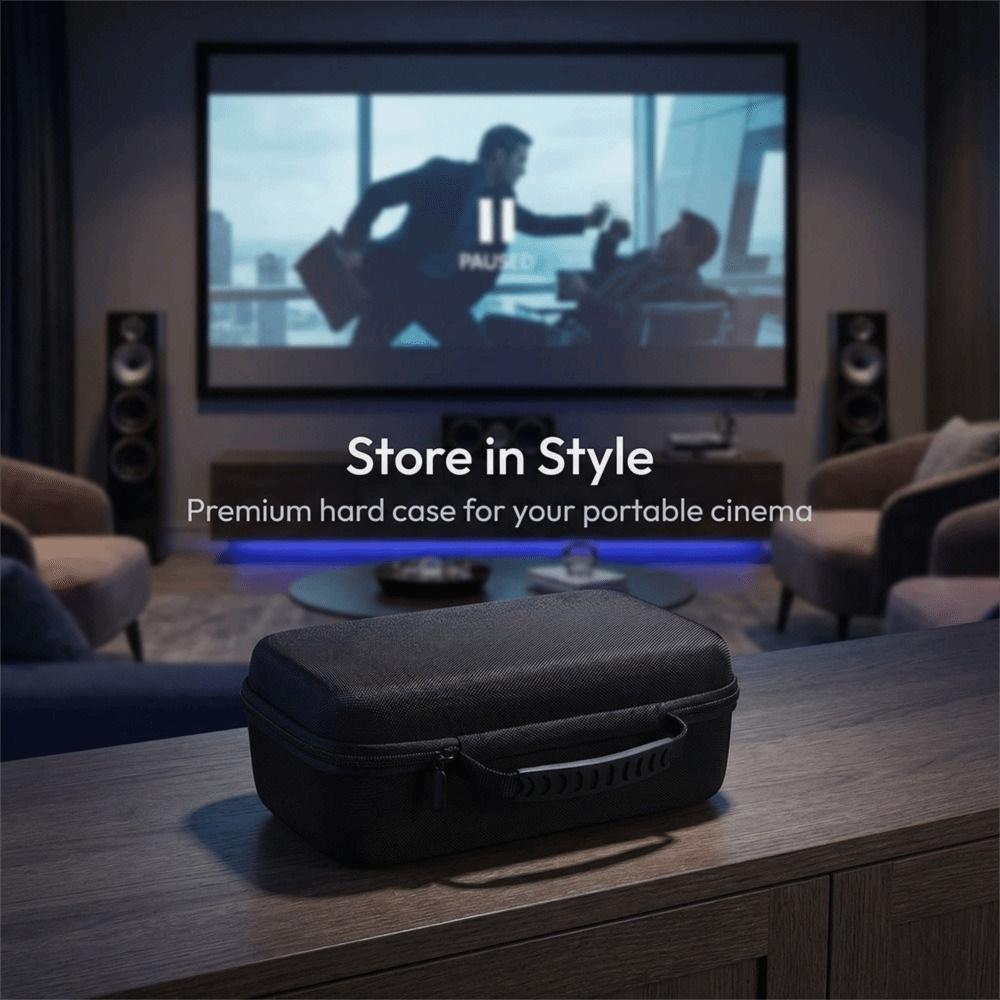 Hard EVA Projector Hard Case Shockproof Large Space Storage Box Waterproof for for HY300 HY300 Pro HY320 Mini Projector