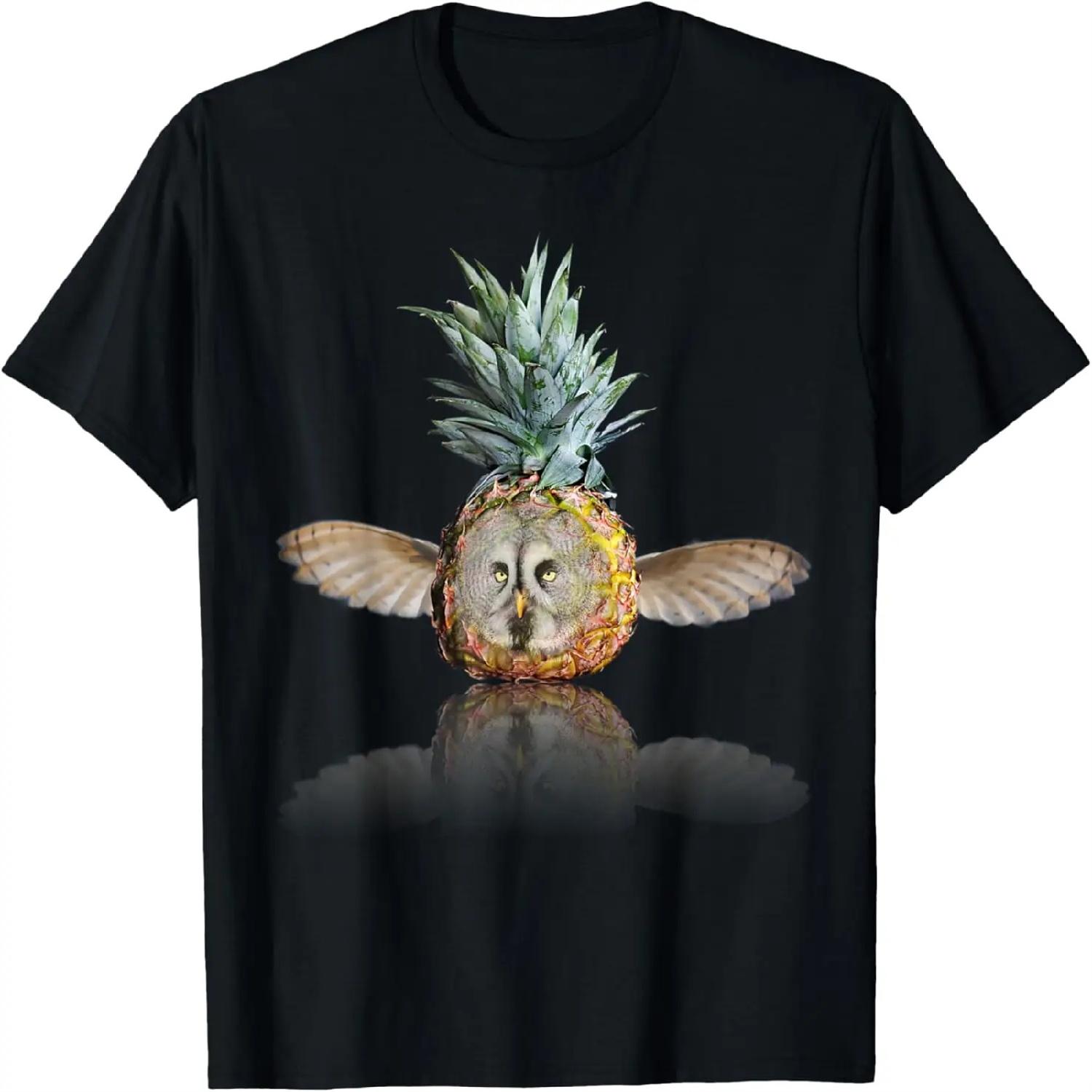 Pineapple Owl T-Shirt S