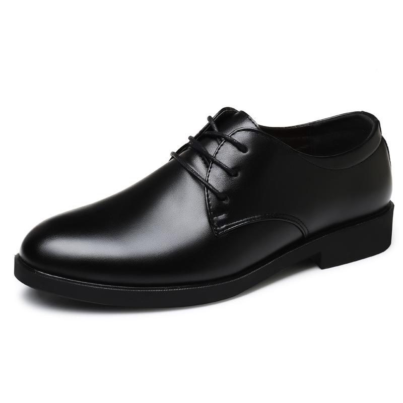 Fashion Men Wedding Shoes Microfiber Leather Formal Business Pointed Toe for Man Dress Shoes Men's Oxford Flats 2025 New