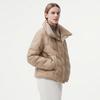 Tanboer Women's Short High-Neck Down Jacket
