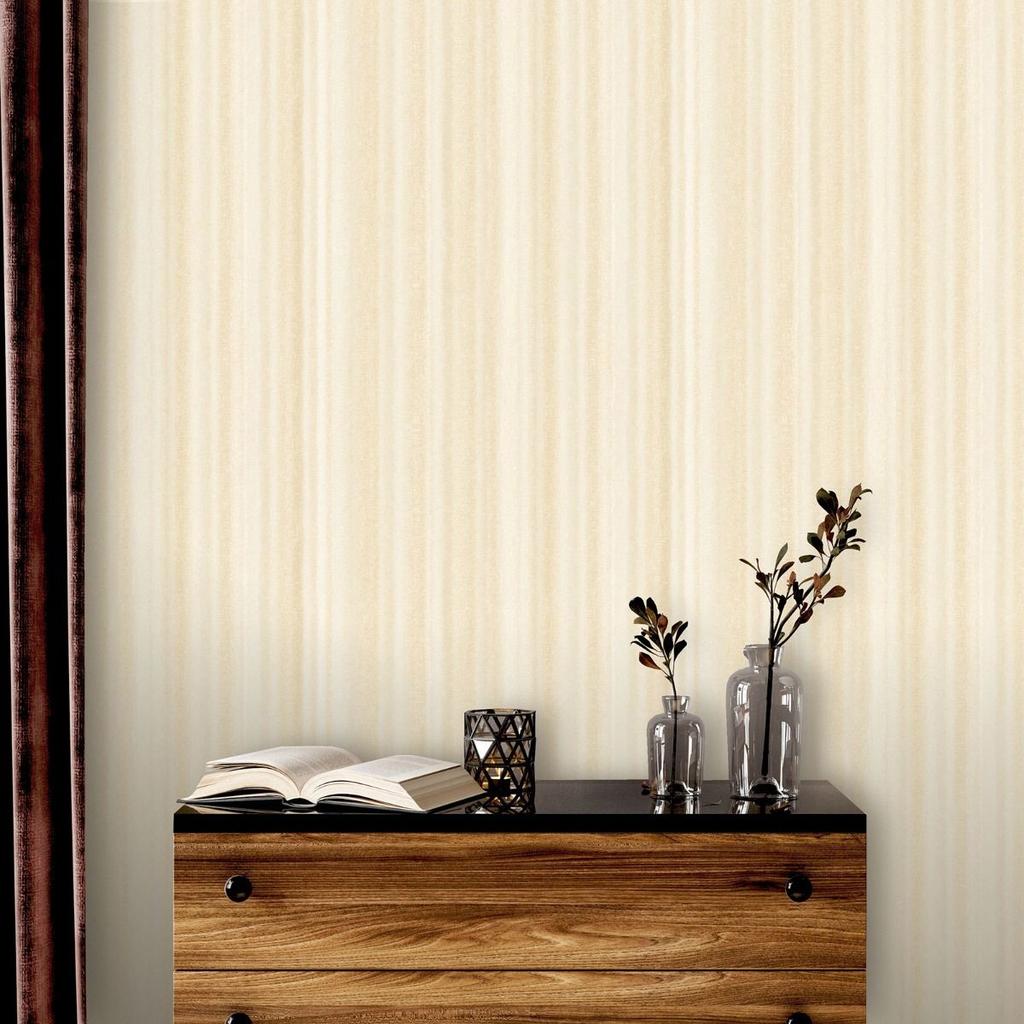 Rasch Ravella Stripe Heavyweight Vinyl Wallpaper