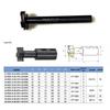 CNC Three-Sided Face & T-Slot End Mill Holder, Straight Shank ATS-C32/40/50*14*18*22