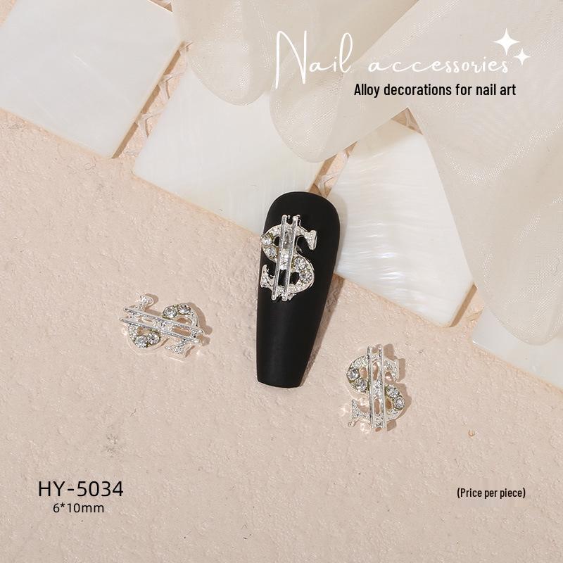 Nail Art Decorations: Bow, Heart, Moon, Flower, Butterfly, Rhinestones