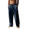 Men's Coconut Printed Breathable Cotton and Linen Loose Casual Sweat Pants for Men