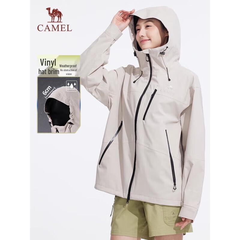 CAMEL Unisex Single-Layer Windbreaker Jacket A35BA31078
