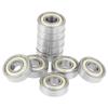 10Pcs 6000zz Metal Sealed Deep Groove Steel Ball Bearing 10x26x8mm
