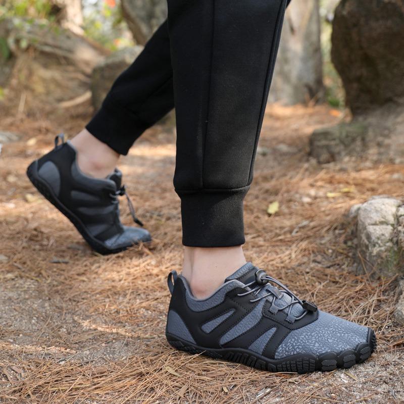 Outdoor Five-finger Large-size Hiking Breathable Non-slip Wear-resistant Wading Shoes Off-road Running Low-top Hiking Shoes