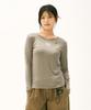 ANDAGAIN Button Point Long Sleeve (Khaki