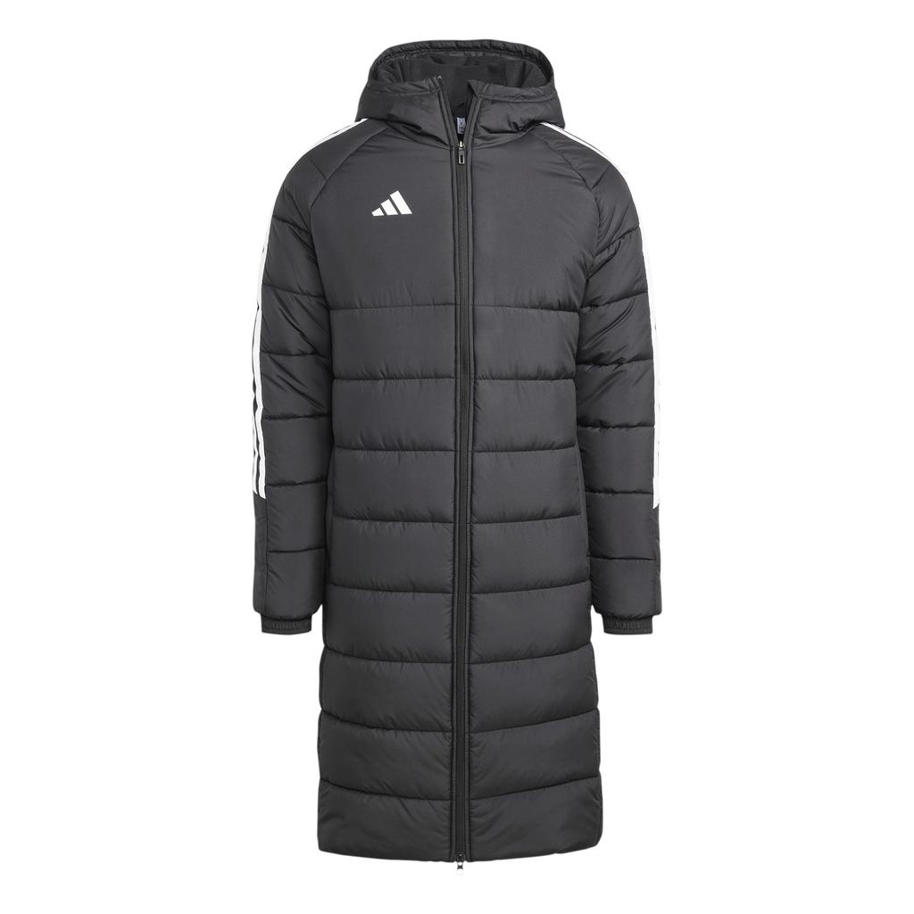 Adidas Soccer Jacket Tilo 24 Long Padded Coat Men's HAR65 Black/White (IJ7389) XS