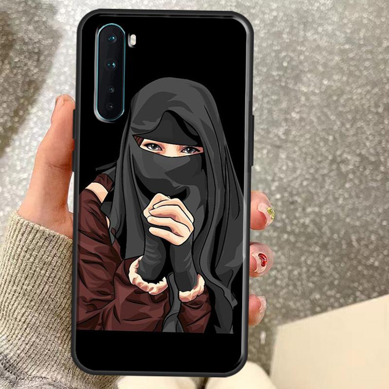 Hijab Face Muslim Islamic Case For OnePlus 15 12 13 11 10 9 Pro 13R 13T 12R 10T 10R Nord CE 5 2 3 4 Lite N20 N30 Coque