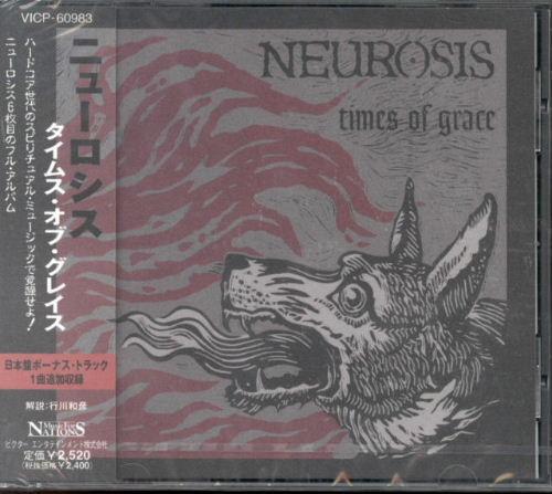 CD NEUROSIS - Times of Grace VICP60983 Music For Natio 2000 Japan ObiRock Used
