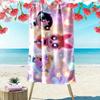 The Powerpuff Girls Print Beach Towel, Large Soft Quick Dry Towel for Beach Camping Swimming