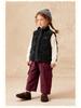 2025 Winter Kids' Thickened Corduroy Down Vest - Versatile and Warm for Boys and Girls