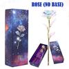 Valentine's Day Galaxy Rose Romantic Crystal Flower Lovers Rose With Gift Box
