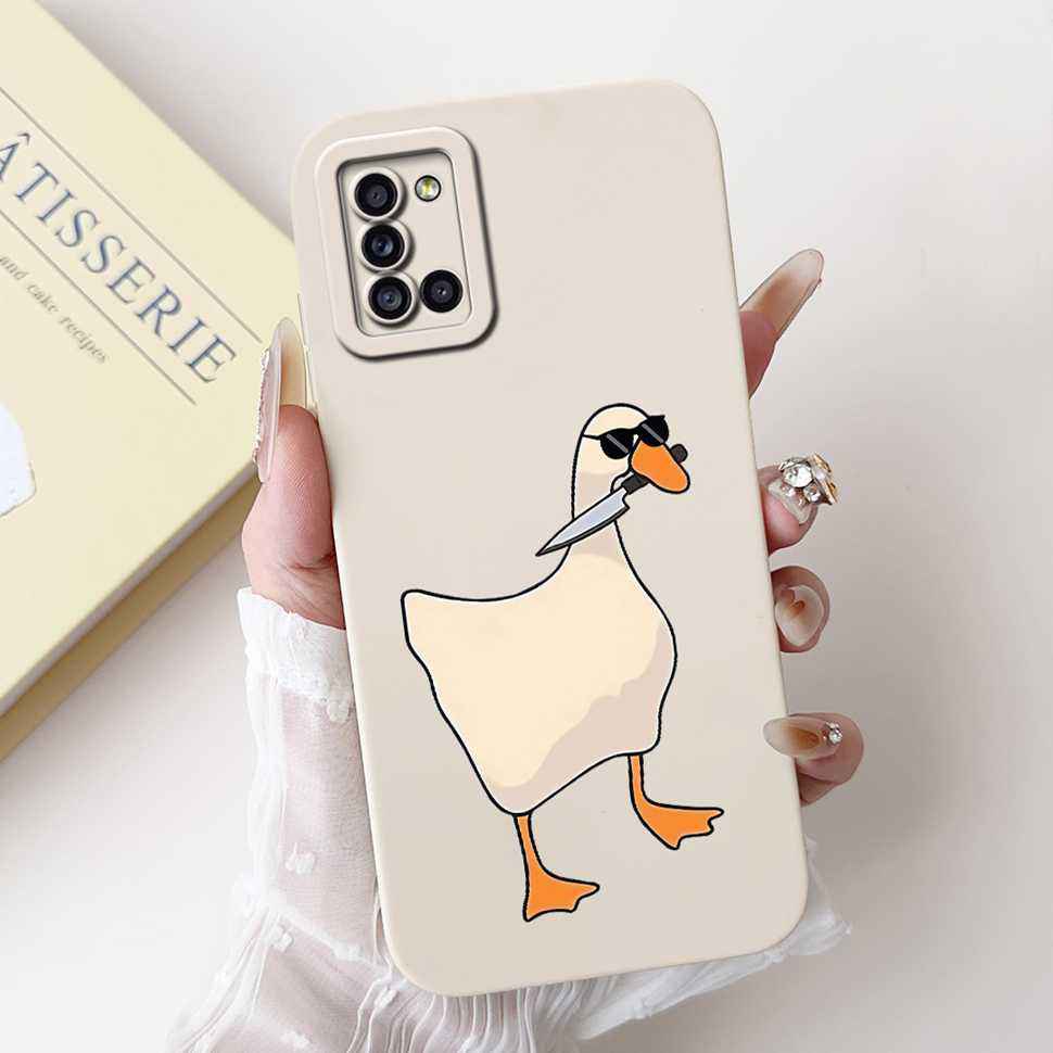 For Samsung Galaxy A31 6.4" Case Cute Cartoon Cat Soft Silicone Back Cover For Samsung a31 A31 SM-A315F 6.4" Protective Cases