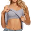 Women's  Tank Top With Integrated Bra Undershirt Adjustable Without Underwire Wide Straps Camisole Basic Cami Tanks Tops For Women